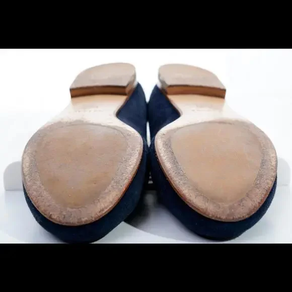 Margaux The Classic Suede Ballet Flats Womens Sz 35.5 EU / 5.5 US Shoes - Picture 11 of 16